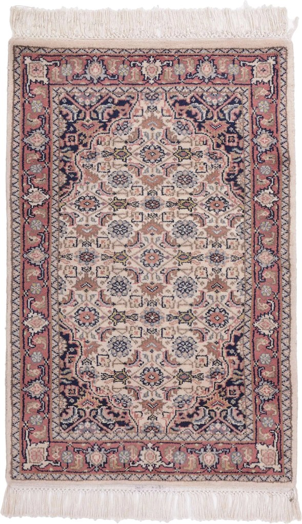 Persian Tappeto 60 x 90 (Indian) Annodato A Mano