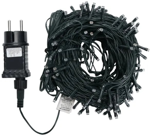 Aigostar - Catena luminosa natalizia LED RGBY da esterno 200xLED/3,6W/230V 20m IP44