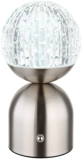 Globo 21007N-Lampada da tavolo LED dimmerabile con funzione Touch JULSY LED/2,5W/3,7V 2700/4000/6500K opaco