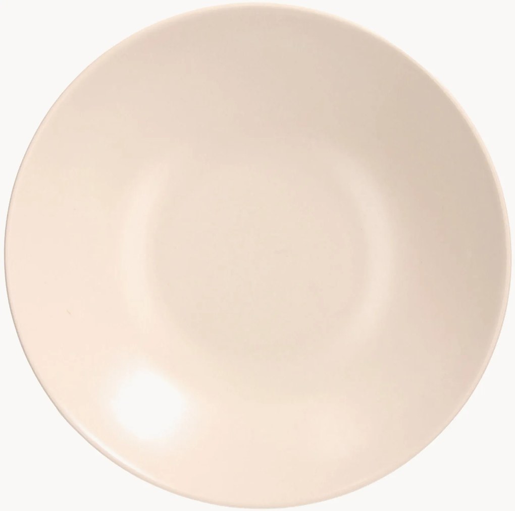 Set di 6 piatti fondi Ritual Crema