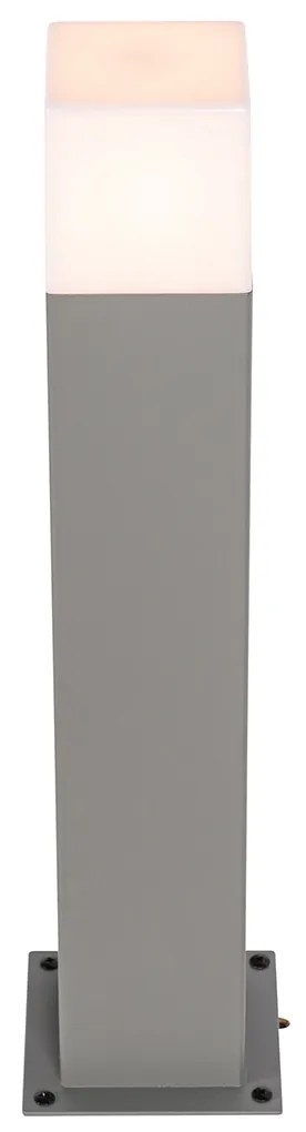 Lampada da terra per esterni moderna grigia 50 cm IP44 - Denmark