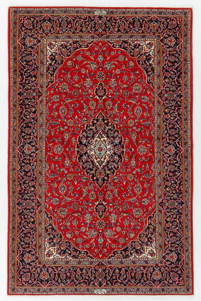 Kashan Tappeto persiano 220 x 140 (Iran) Annodato A Mano