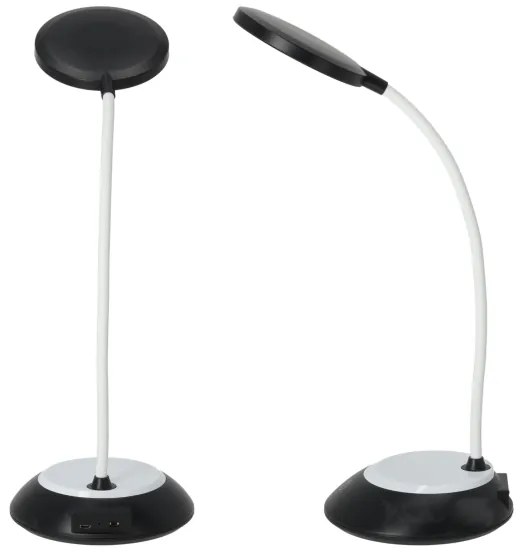 LED Lampada da tavolo ricaricabile dimmerabile VISUA LED/5W/5V 3000-5000K nero