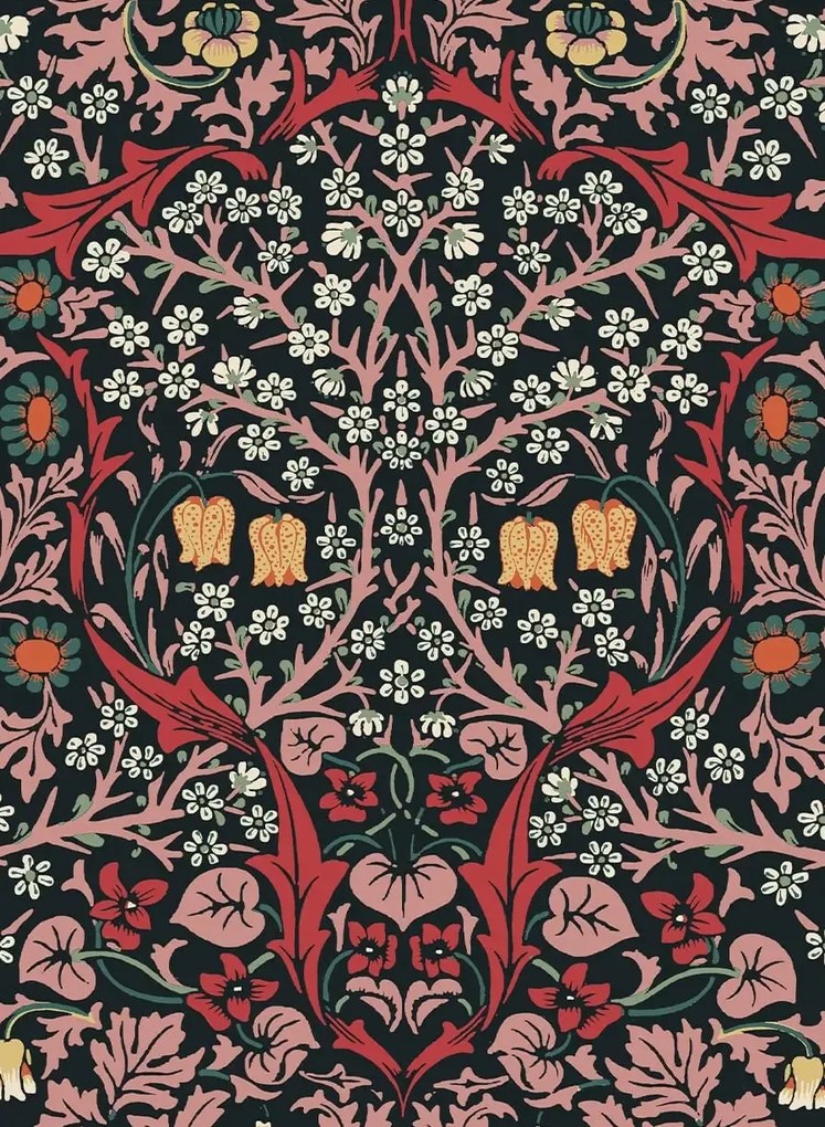 House of Hackney Tapete Blackthorn - Tourmaline