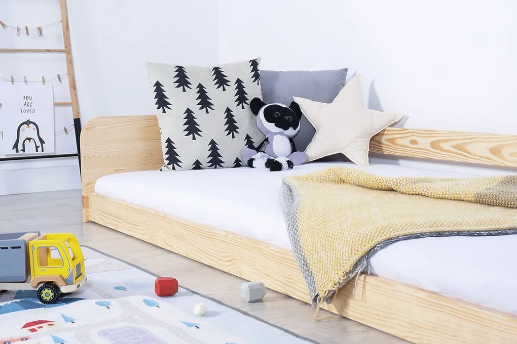 Letto Montessori in legno Sia - laccato - 140x70 cm
