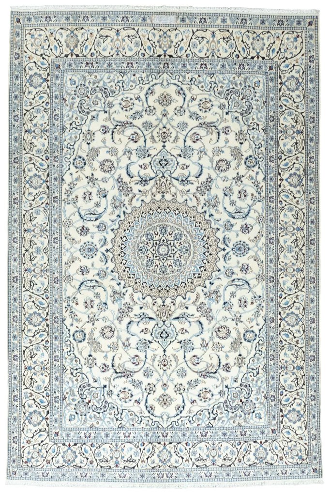 Nain Tappeto 190 x 290 Beige (Iran) Annodato A Mano