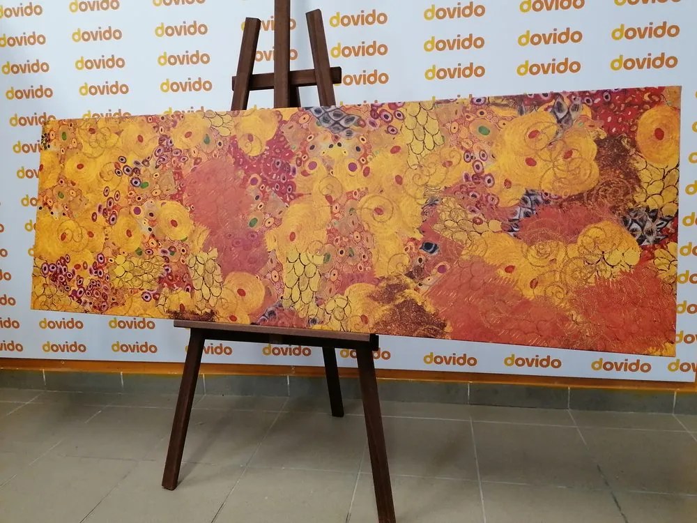 Stampa su tela – Astrazione in stile G. Klimt