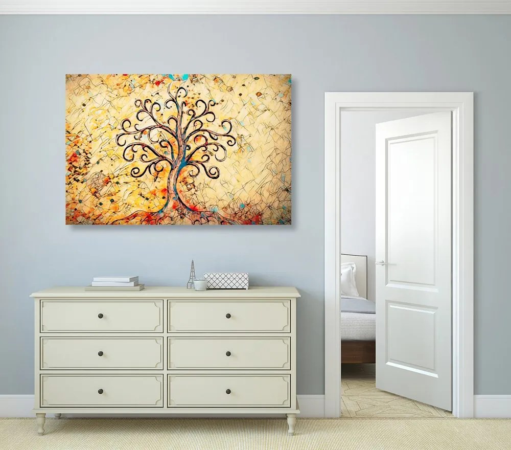 Quadro su tela – Simbolo dell'albero della vita