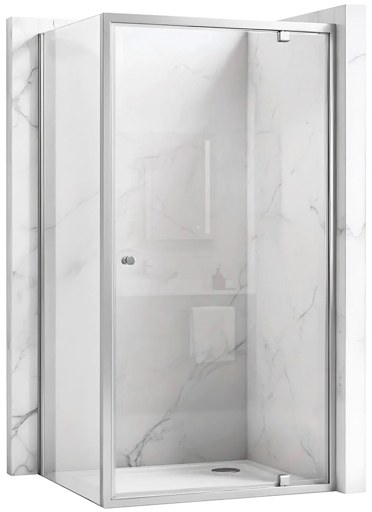 Cabina doccia Rea Primo Swing 90x70 Chrome