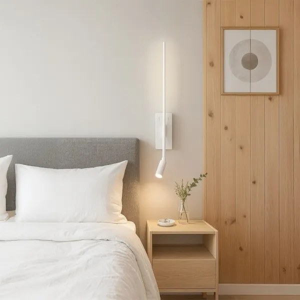 Applique LED TORCH 6W/230V + LED 3W bianco