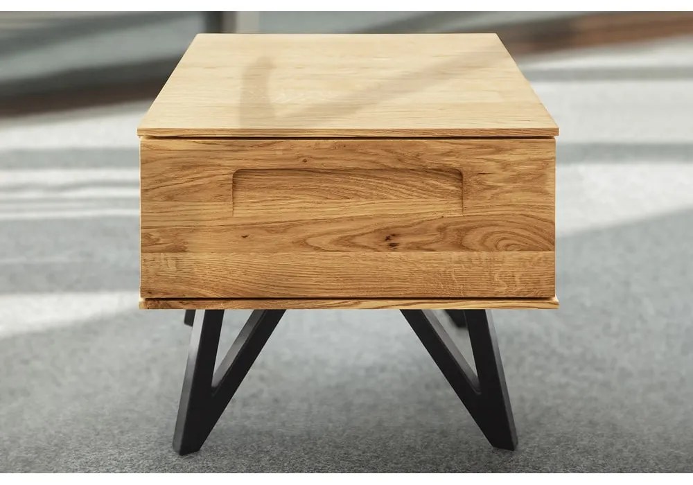 Comodino in legno di quercia Golo - The Beds