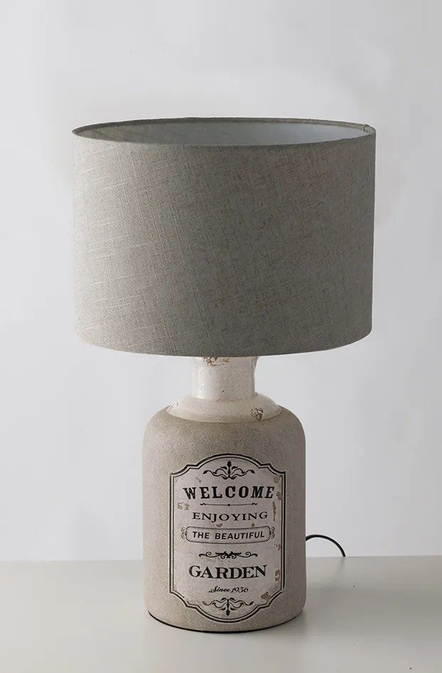 Lampada da Tavolo Lume I FACTORY XL Beige 60W