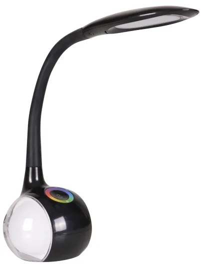 LED RGBW Lampada da tavolo touch dimmerabile COSMOS LED/6,5W/230V nero