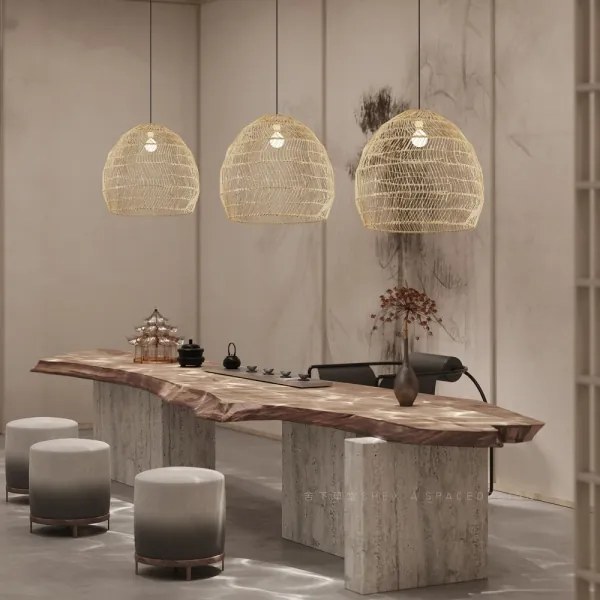 Immax 08261L - Lampadario sospeso con cavo BOHO DELICADO 1xE27/40W/230V Ø 60 cm