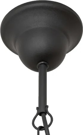 Lampadario a catena MALBO 8xE14/10W/230V nero