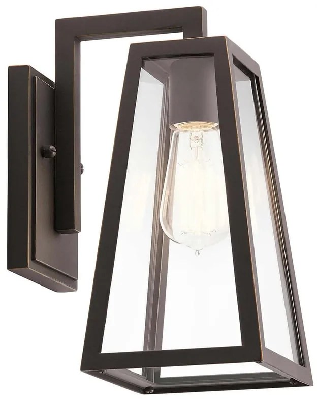 Applique rustico da esterno KL-DELISON-S-RZ bronzo IP44 1X E27 ELSTEAD