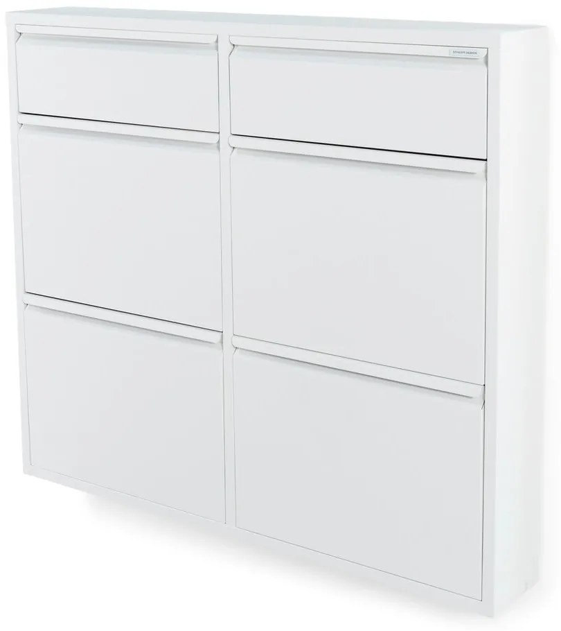 Scarpiera bianca in metallo Billy - Spinder Design