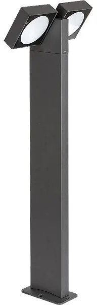 Rabalux 77102 - Lampada LED da esterno TELDE 2xLED/7W/230V IP54 antracite