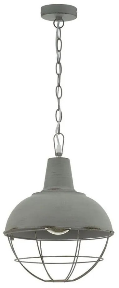 Eglo 33029 - Lampadario a sospensione con catena CANNINGTON 1xE27/60W/230V