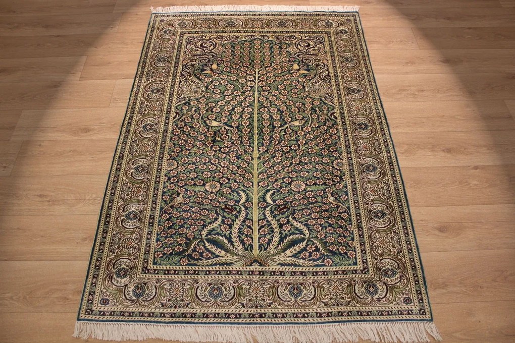 Hereke Tappeto orientale 180x130 (Cina) Annodato A Mano