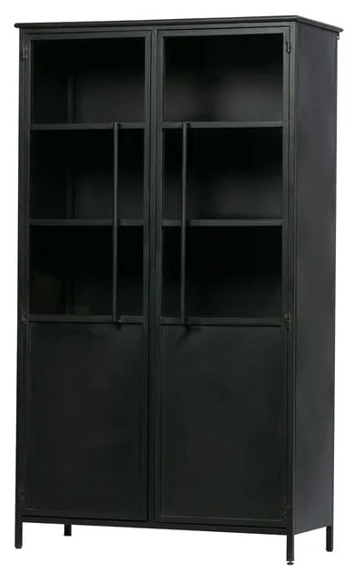 Vetrina in metallo nero 99x170 cm Exhibit - BePureHome