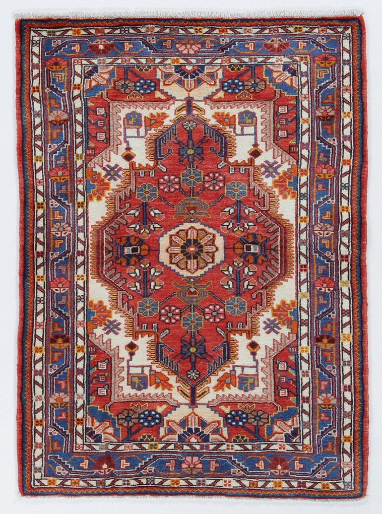 Tuyserkan Tappeto 90 x 130 (Iran) Annodato A Mano