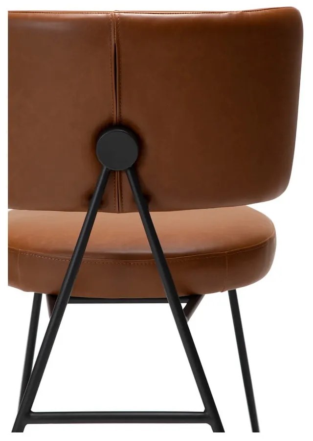 Sedia da pranzo marrone cognac Roost - DAN-FORM Denmark