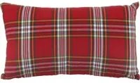 Cuscino divano natalizio 30x50 cm tartan