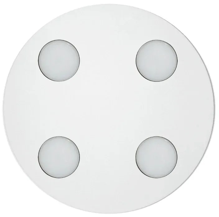 Plafoniera design Phanteon 4 x GX53 bianco 3 cm