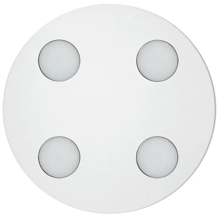 Plafoniera design Phanteon Ø 40 cm bianco IP20, 4XGX53