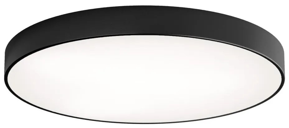 Plafoniera CLEO 6xE27/24W/230V d. 80 cm nero