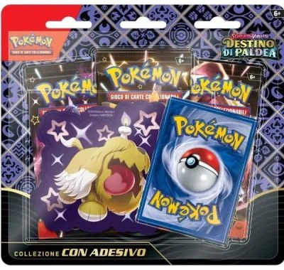 PKMN - COLLEZIONE CON ADESIVO 4.5