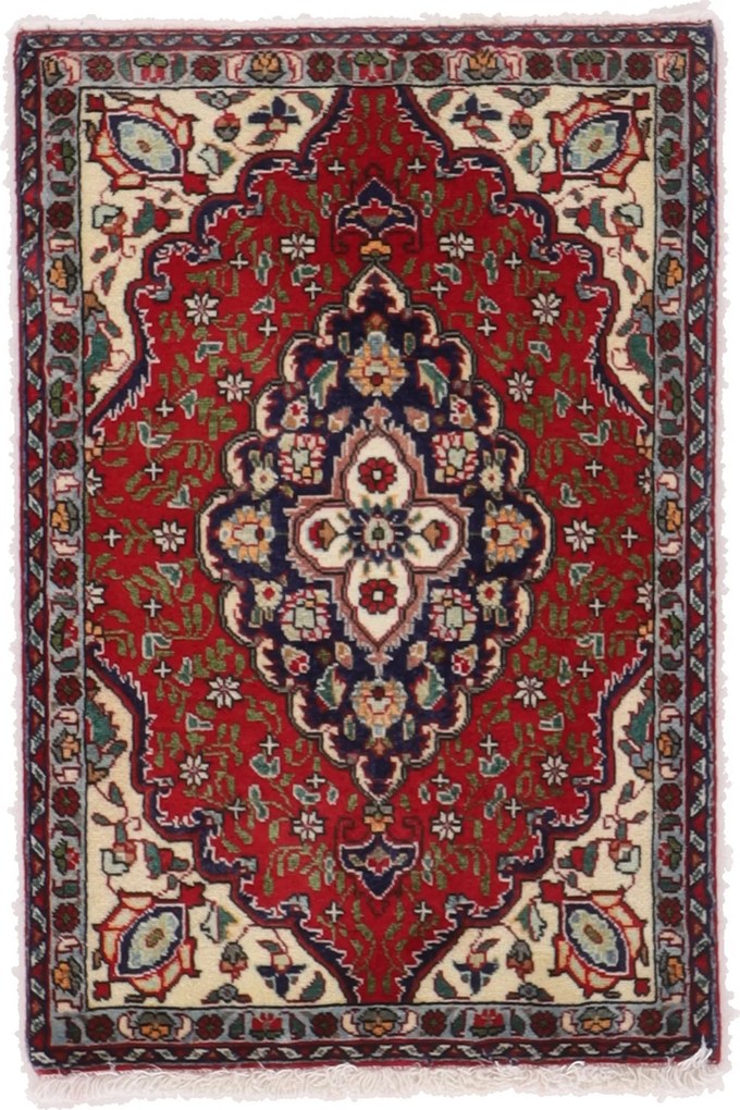 Tabriz Tappeto 60 x 90 (Iran) Tessuto A Mano