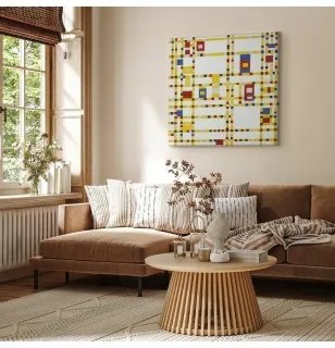 Quadro - Broadway Boogie Woogie (Piet Mondrian) Standard 80x80