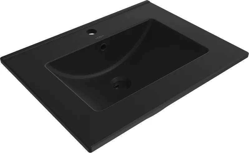 Mexen Atena lavabo da incasso 61 x 46 cm, nero opaco - 25016070