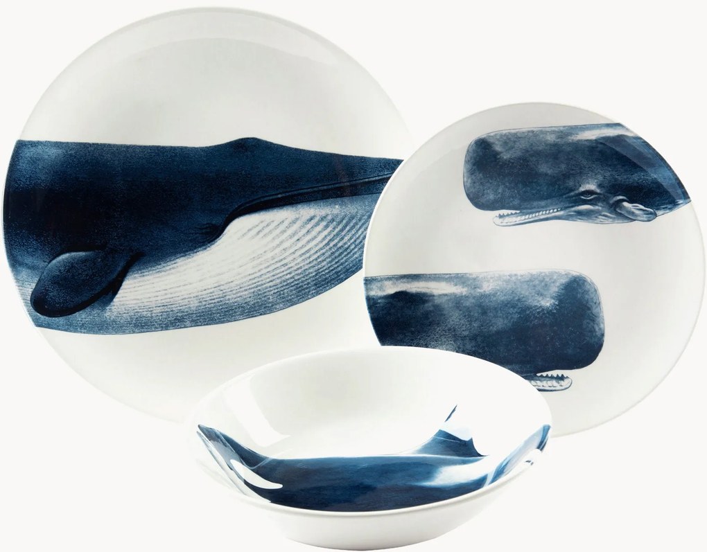 Set di 3 piatti Faune & Flore