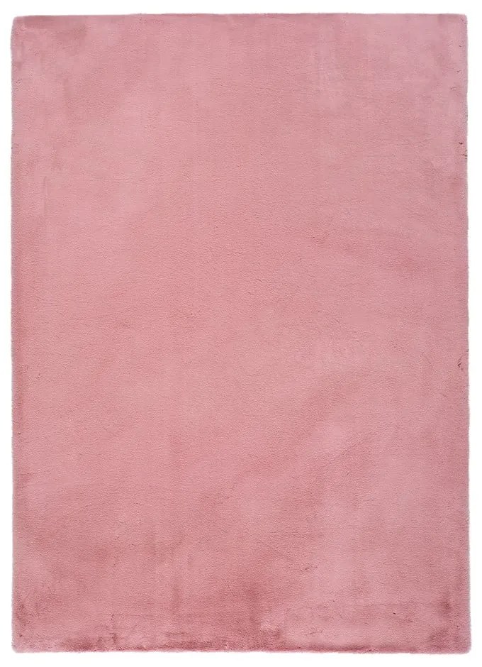 Tappeto rosa , 160 x 230 cm Fox Liso - Universal