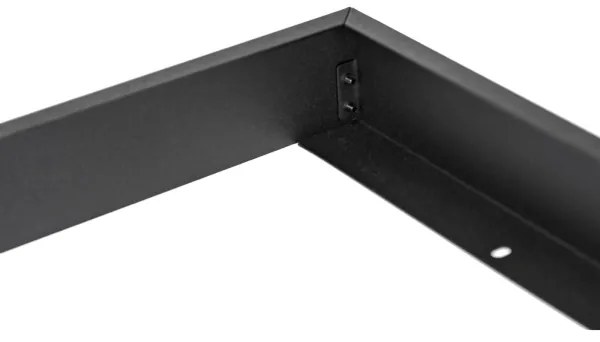 Telaio in metallo per l'installazione di pannelli LED 600x600 mm nero