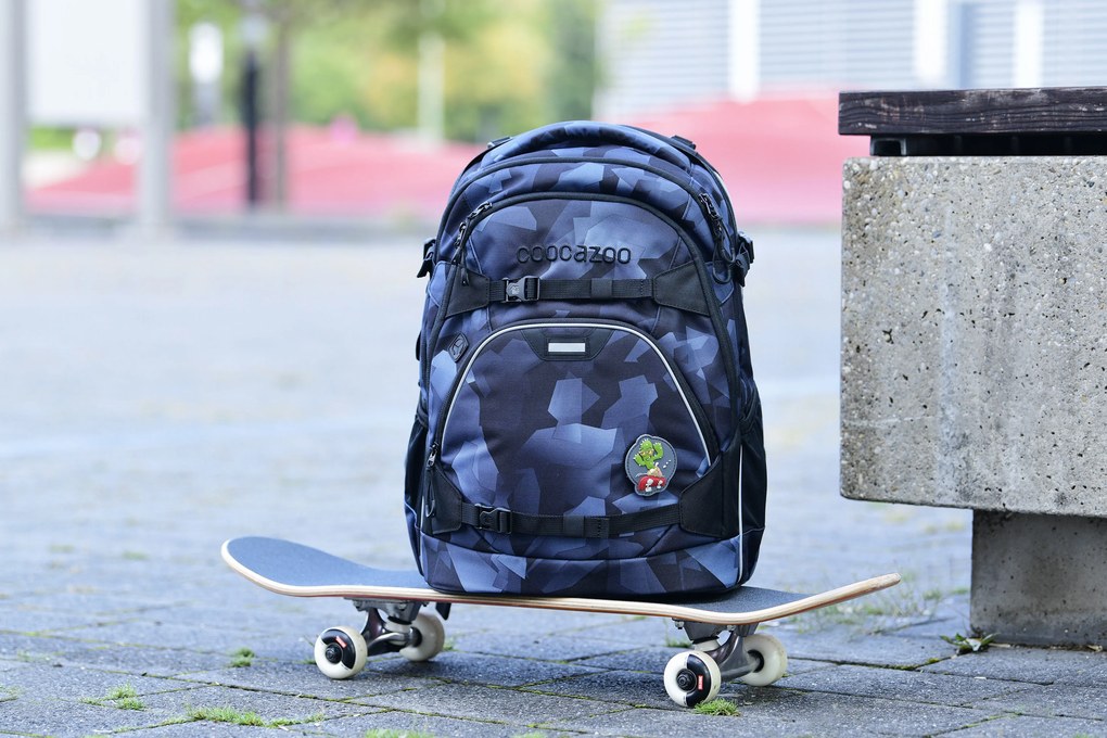 Zaino scuola coocazoo MATE, Grey Rocks, certificato AGR