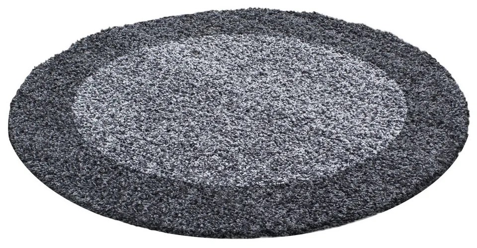 Tappeto rotondo grigio ø 200 cm Life - Ayyildiz Carpets