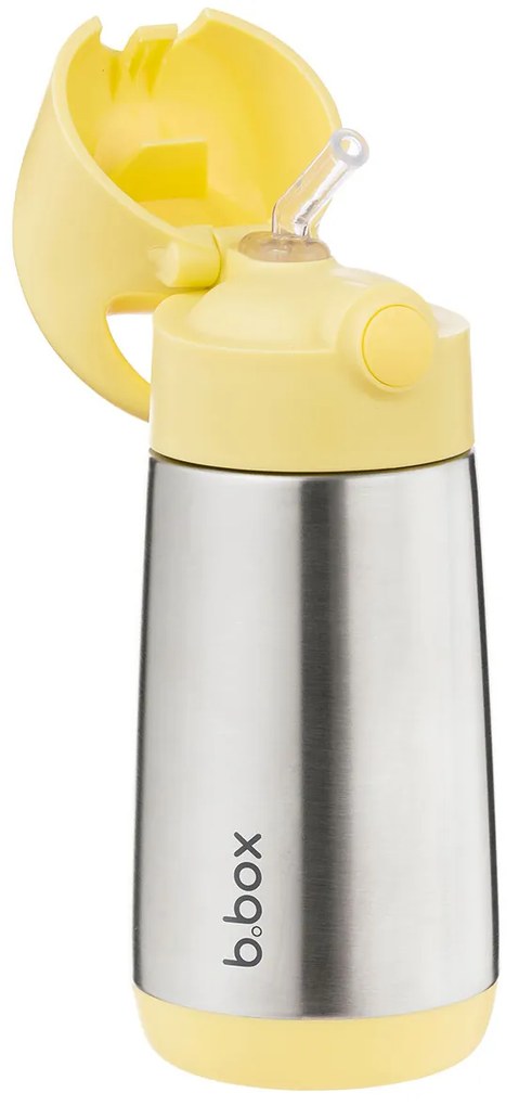 Bottiglia termica con cannuccia 350 ml – lemon twist