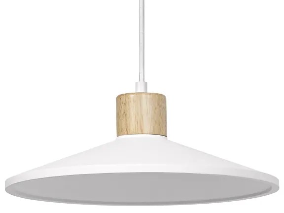 Ledvance - Lampadario a sospensione con filo DECOR PLASTER 1xE27/25W/230V diametro 32 cm gesso bianco