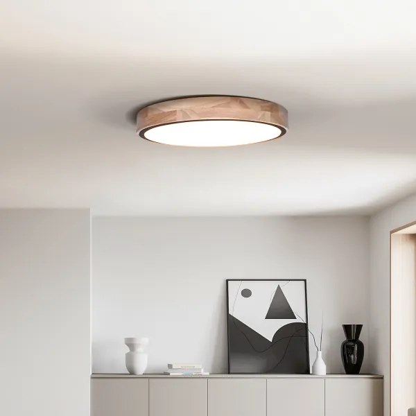 Solight WO8005 - Lampada dimmerabile a LED IRON OAK LED/48W/230V 3000-6500K Ø 40 cm + telecomando