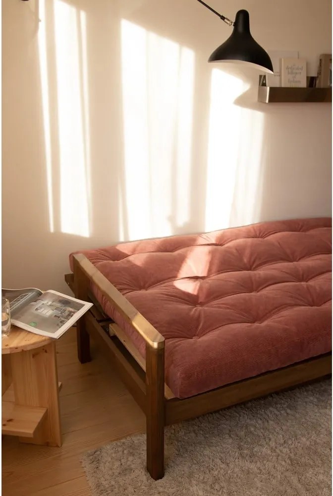 Divano letto marrone 205 cm Knob - Karup Design