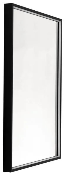 Specchio con illuminazione integrata bagno rettangolare Make Up Mirror ELMA L 80 x H 70 x P 4 cm nero