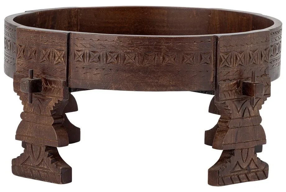 Sgabello beige-marrone scuro Paloma - Bloomingville