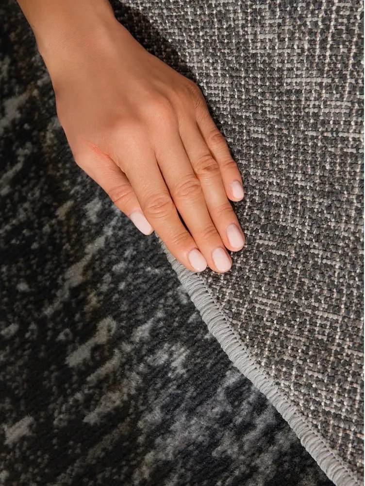 Tappeto rotondo grigio ø 120 cm Gloria Cavallo – Hanse Home