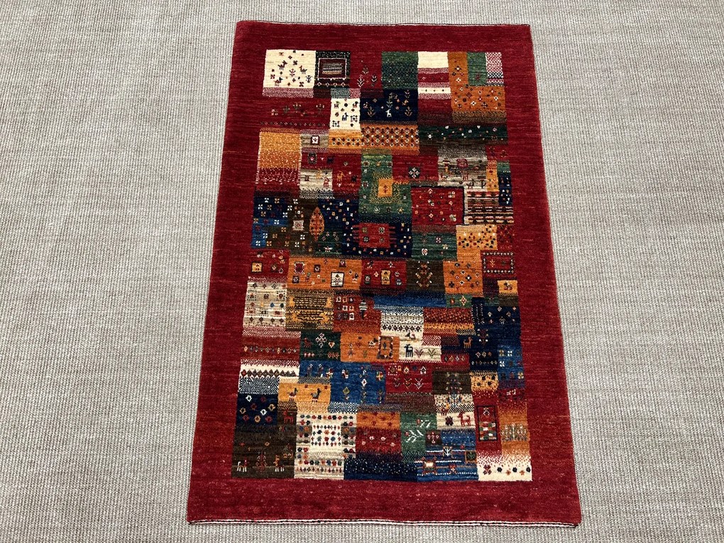 Loribaft Tappeto persiano 80x130 (Iran) Annodato A Mano