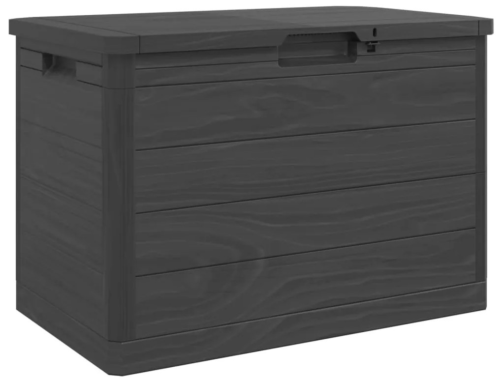 Contenitore cuscini antracite 77,5x44,5x53 cm in polipropilene