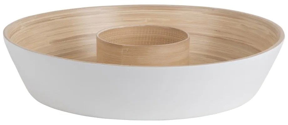 Ciotola da portata in bambù bianco ø 30 cm Puro - PT LIVING